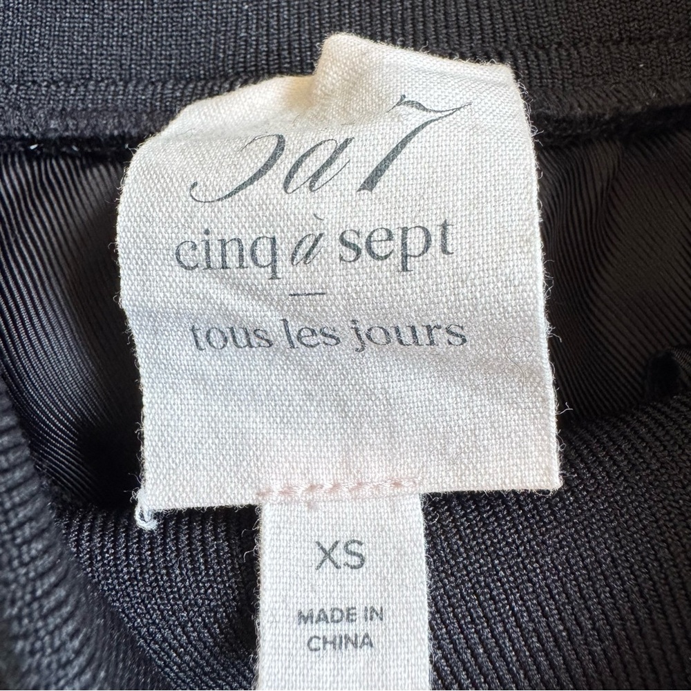 Cinq a Sept Giles Pant in Black - Picture 7 of 17